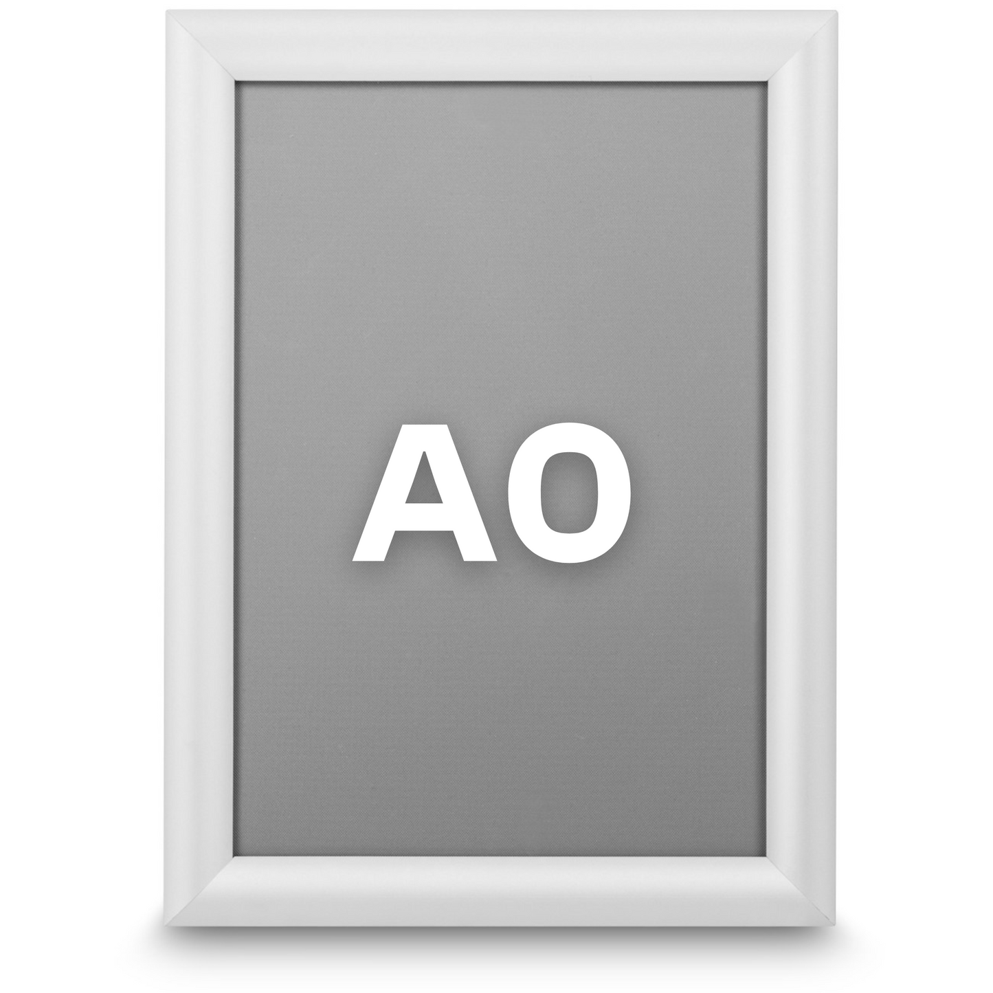 Cadre Standard A0 type clic-clac (couleur argent)