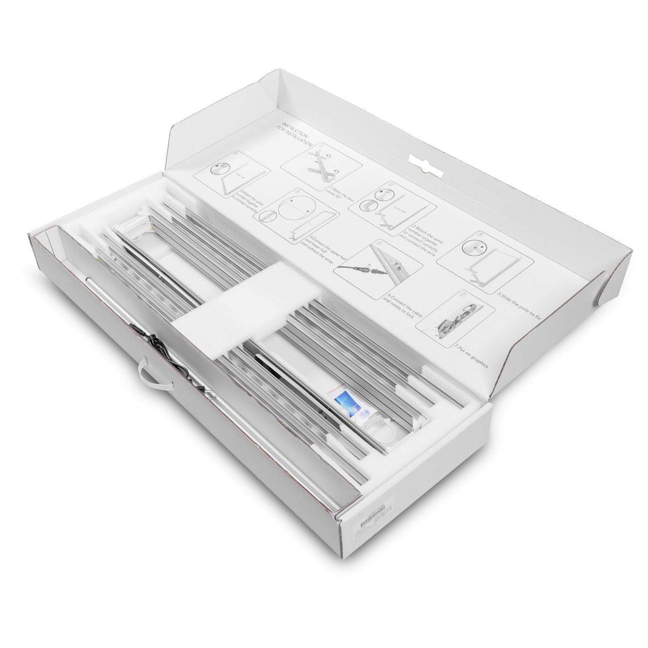 CAJA DE LUZ LED 100x200 (SEG)