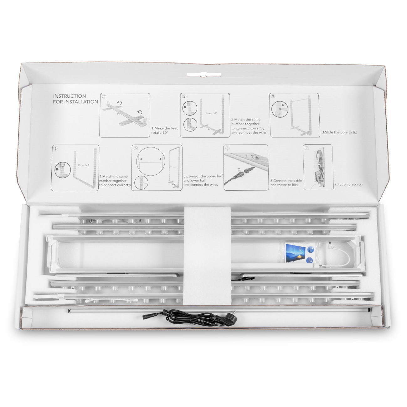 CAJA DE LUZ LED 100x200 (SEG)